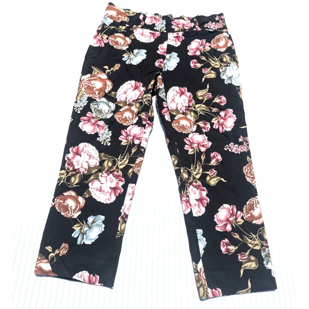 Jules & Leopold Black Floral Plants - Size L -‎ Pull-On
